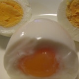 冷たい卵でつるつるゆで卵☆半熟も固ゆでも☆